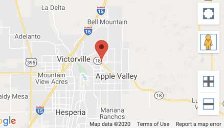 The Location of  20226-C US Highway 18, Apple Valley location