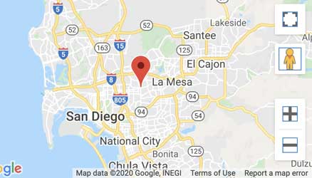The Location of  5404 El Cajon, San Diego location