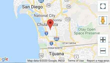 The Location of our 1090 3rd Ave., Chula Vista location